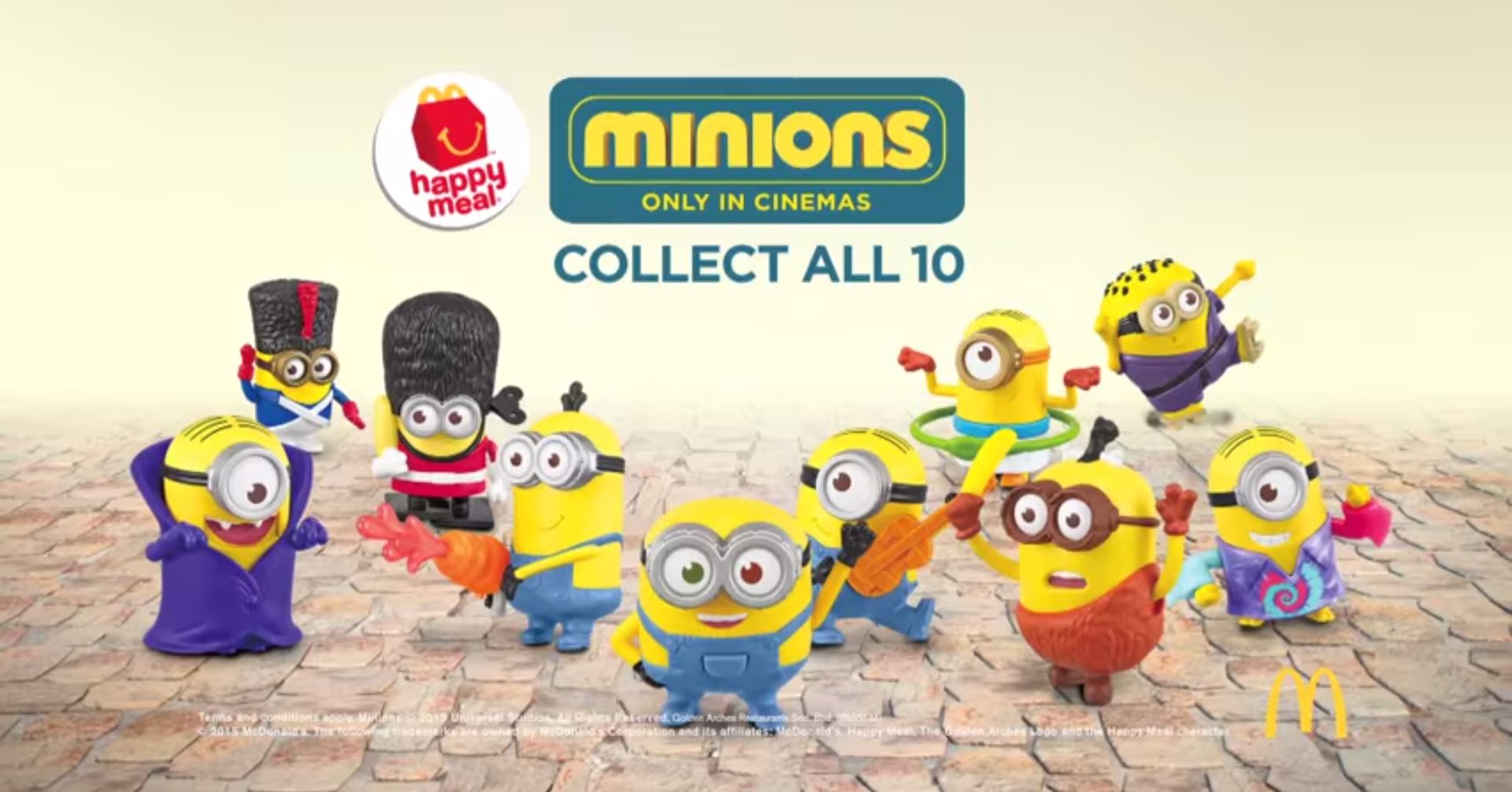 minions mcdonalds 2013