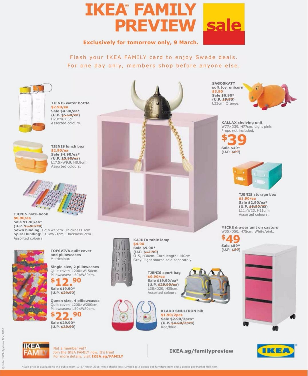 IKEA FAMILY PREVIEW SALE