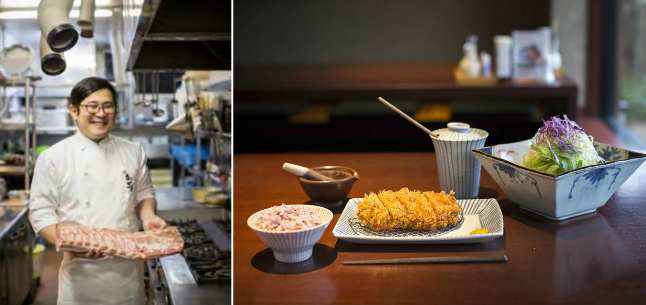 Katsu done the way it should, featuring ingredients fresh from Kyushu.