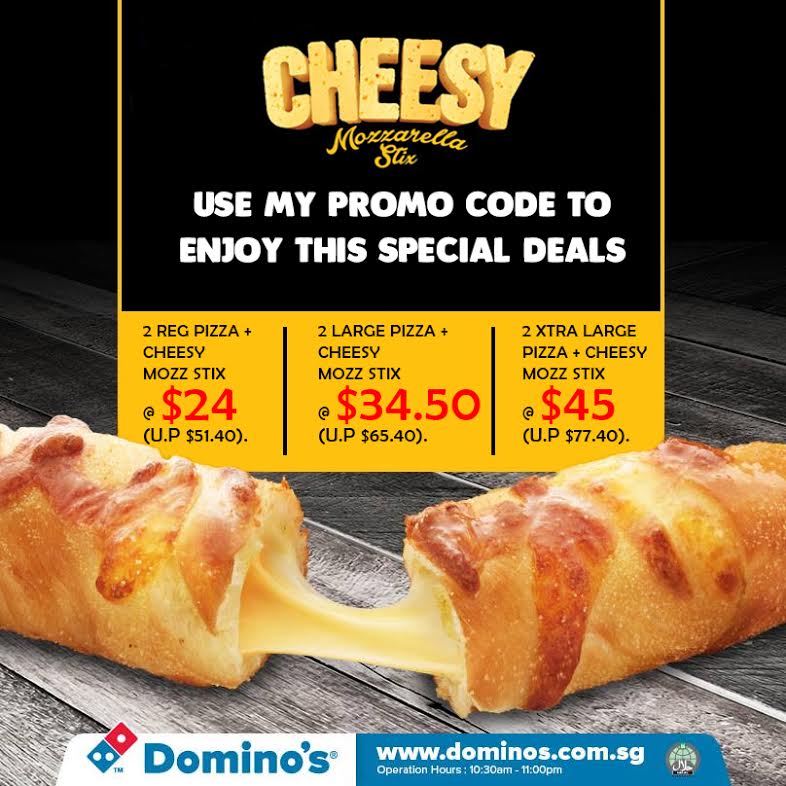 Domino Cheesy Mozarella Stix