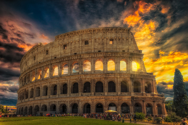 A Gladiators Dream. Colosseum, Rome by Darren Flinders, via Flickr