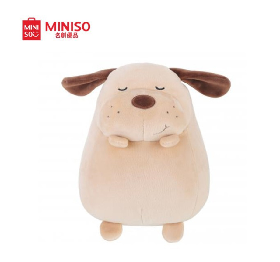 miniso dog plush toy