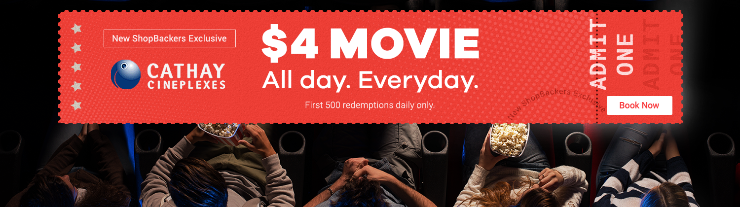 Best Movie Promo - $4 Cathay Movie Tickets All Day With No Restrictions ...