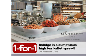 Marriot Cafe High Tea Buffet