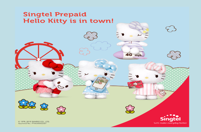 Singtel Hello Kitty