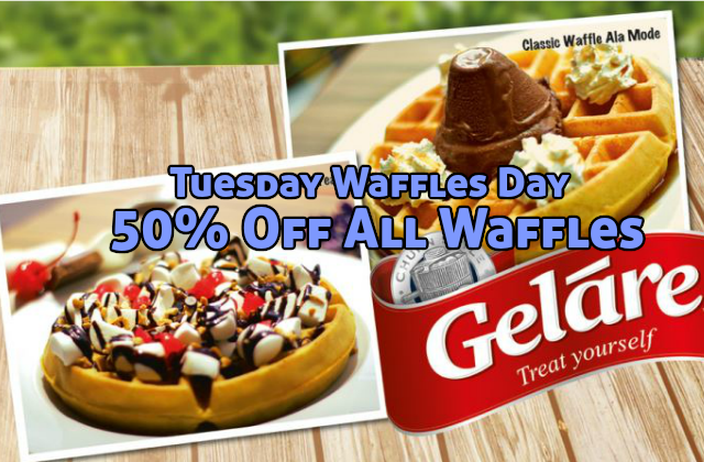 Gelare: 50% Off All Waffles at 6 Outlets | MoneyDigest.sg