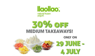 llaollao frozen takeaway