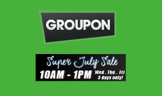 Groupon 3 hour sale