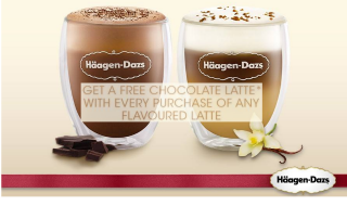 Haagen Dazs 1 for 1 Latte