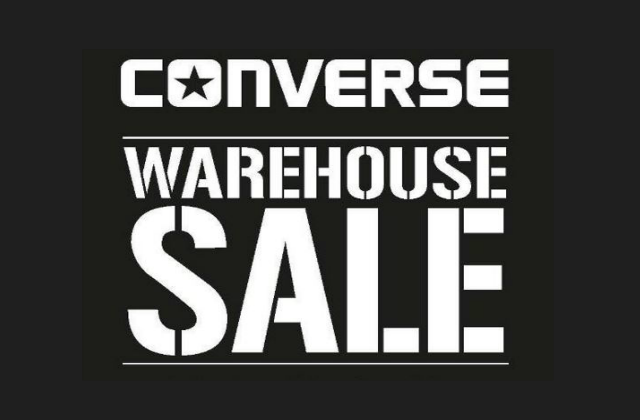 Converse Warehouse Sale near Tai Seng 21 24 Jan 16