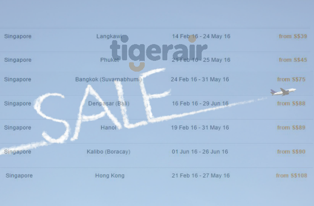 Tigerair Sale