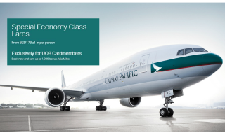 Cathay Pacific Special Economy Fares