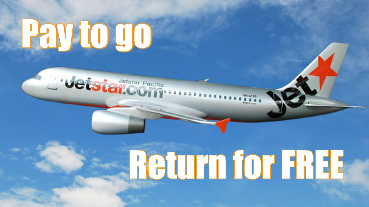 Jetstar releases 'Return for Free' fares. Fly and enjoy your flight