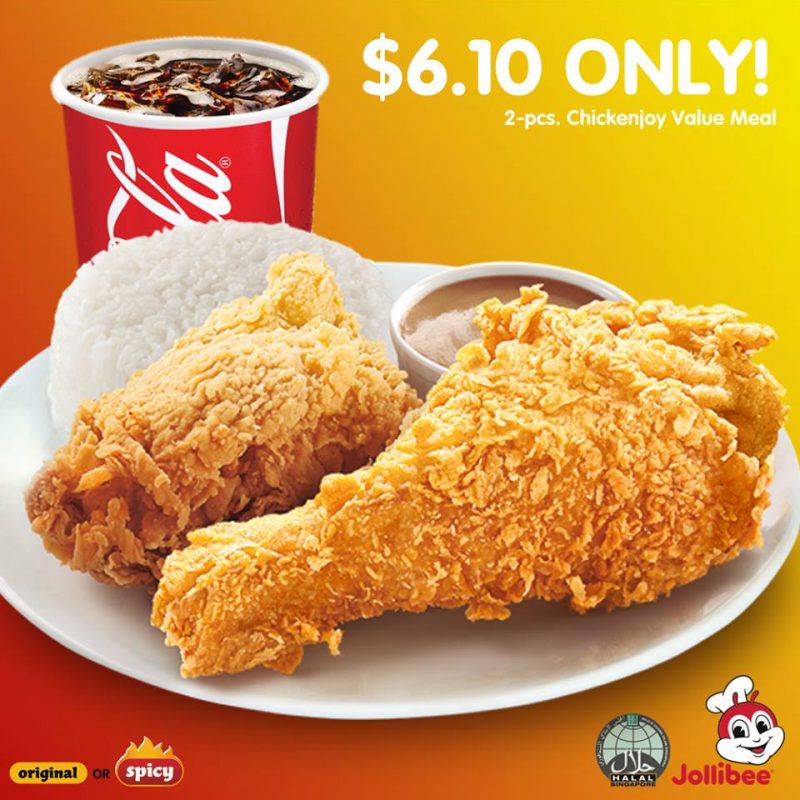 Jollibee Released Coupons Deals For Use From 8 - 31 May 17 