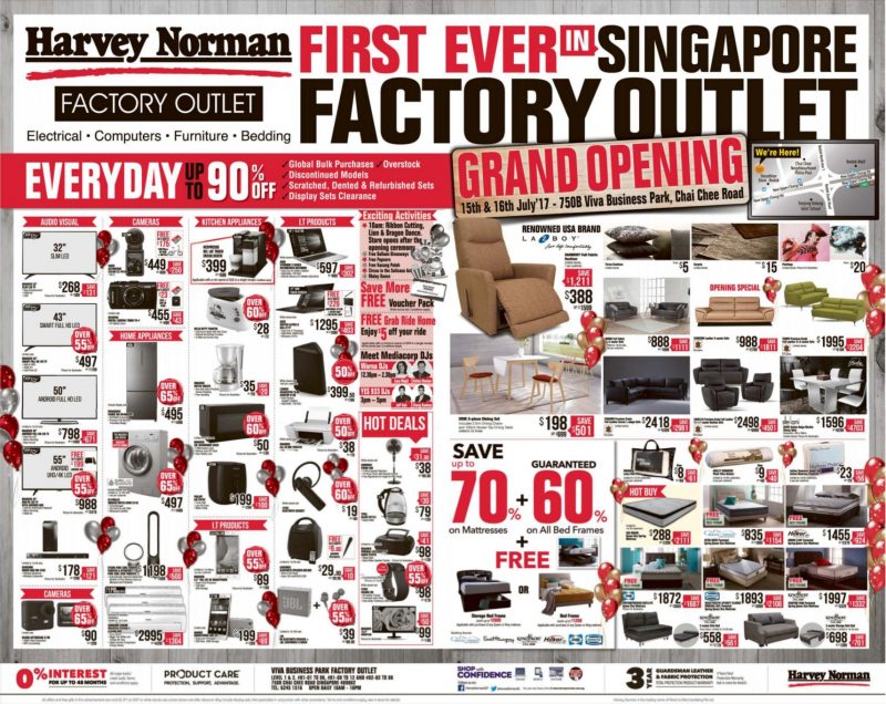 Harvey Norman Opens First-ever Factory Outlet In Singapore, Stocking ...