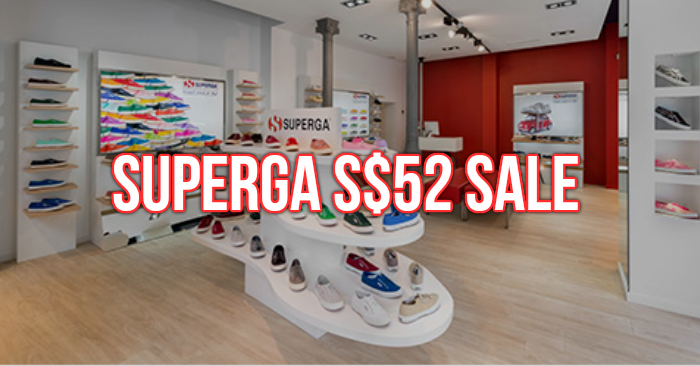 Superga sneakers are selling at S$52 