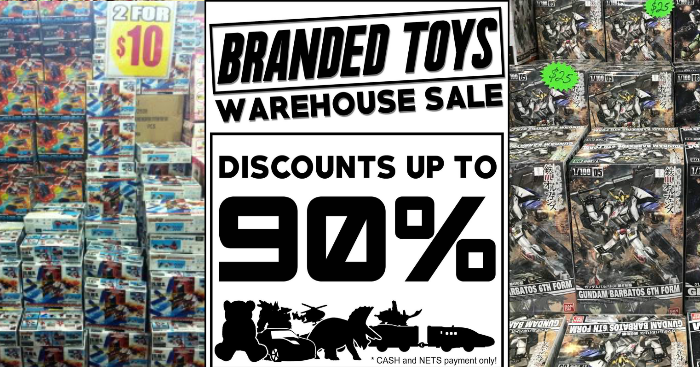 Toy warehouse sale clearance 2018