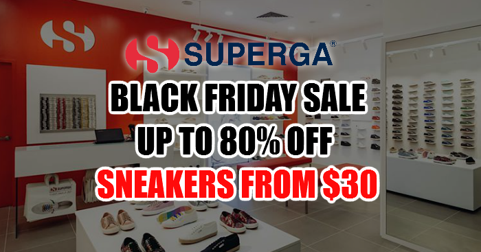 Superga is back with the largest Black 
