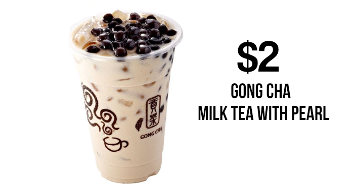 Gong Cha opens new outlet at Westgate offers 2 Pearl Milk Tea