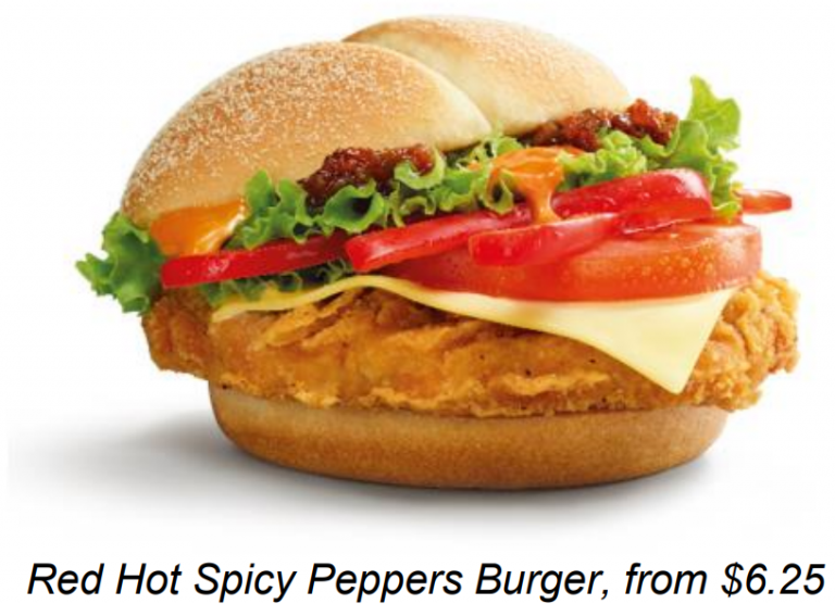 McDonald’s® to launch new Red Hot Spicy Peppers Burger and Hershey’s ...