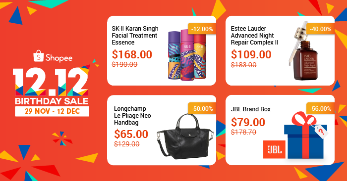 Shopee 12 12 Birthday Sale Comes With Tons Of Discounted Deals For You To Do Your Christmas Shopping Moneydigest Sg