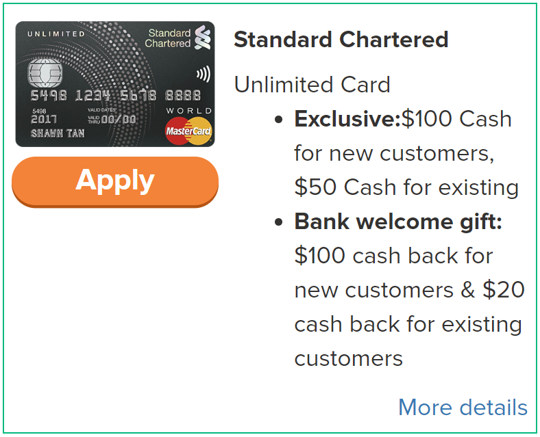 Credit Card With Best SignUp Bonuses MoneyDigest.sg