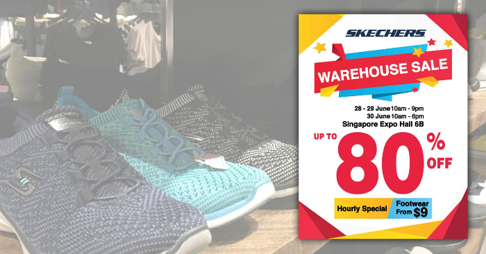 There is a Skechers Warehouse Sale from 