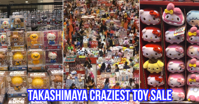 takashimaya toy sale
