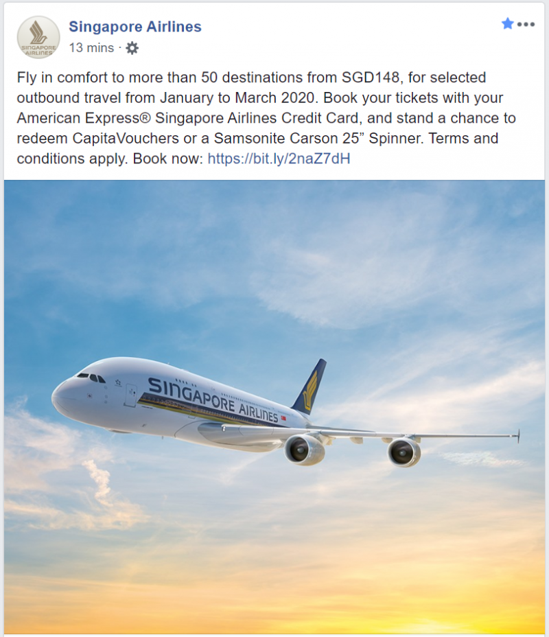 NEW Singapore Airlines Sale To Over 50 Destinations From S148. Book