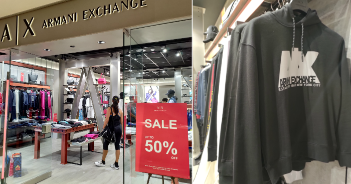 A|X Armani Exchange Is Having A Sale With Up To 50% Discount For A Limited  Time 