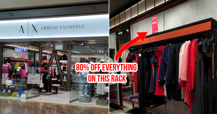 Armani Exchange runs sale offering up to 80% off for a limited time |  