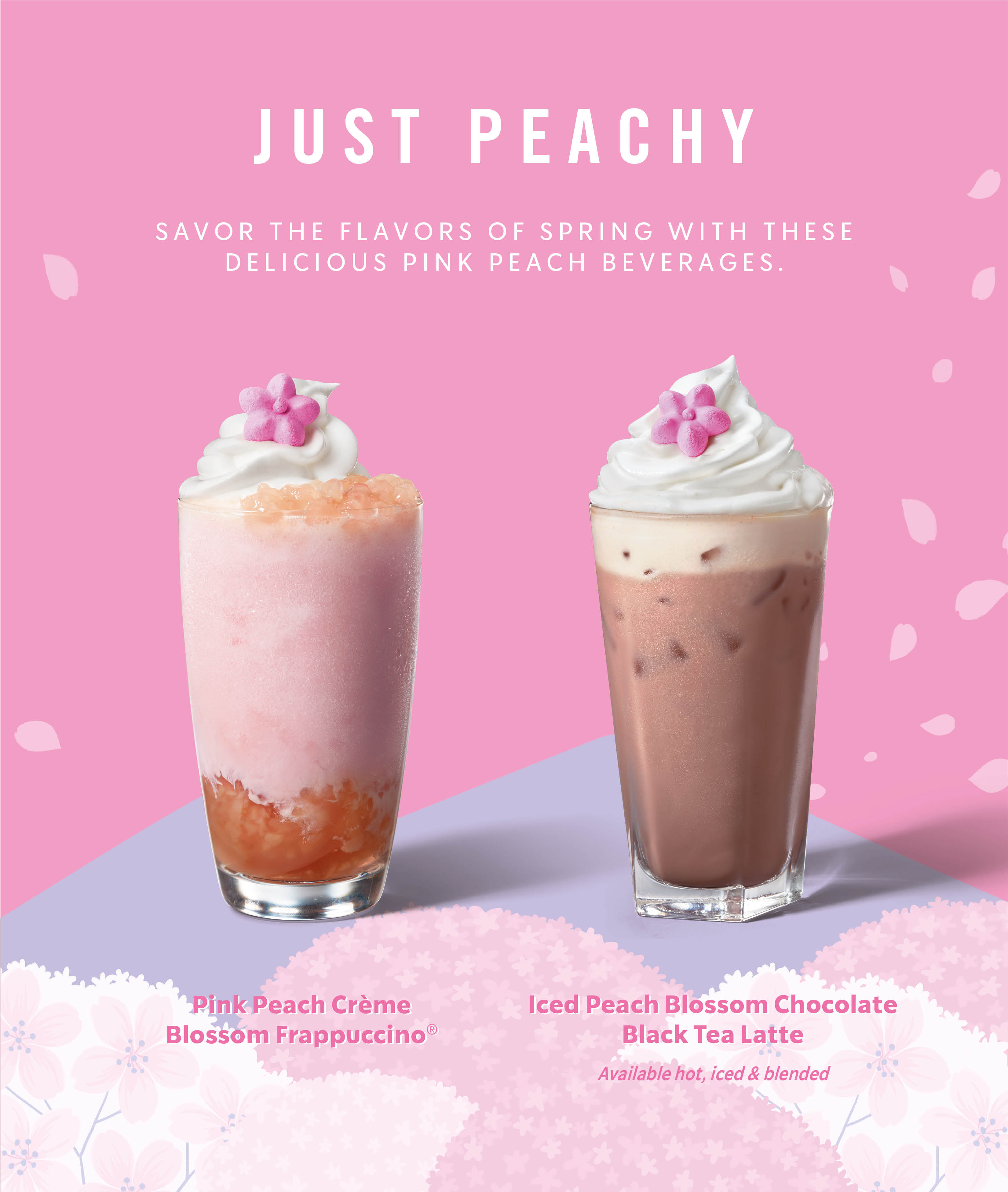 Starbucks S'pore launching new Pink Peach Crème Blossom Frappuccino