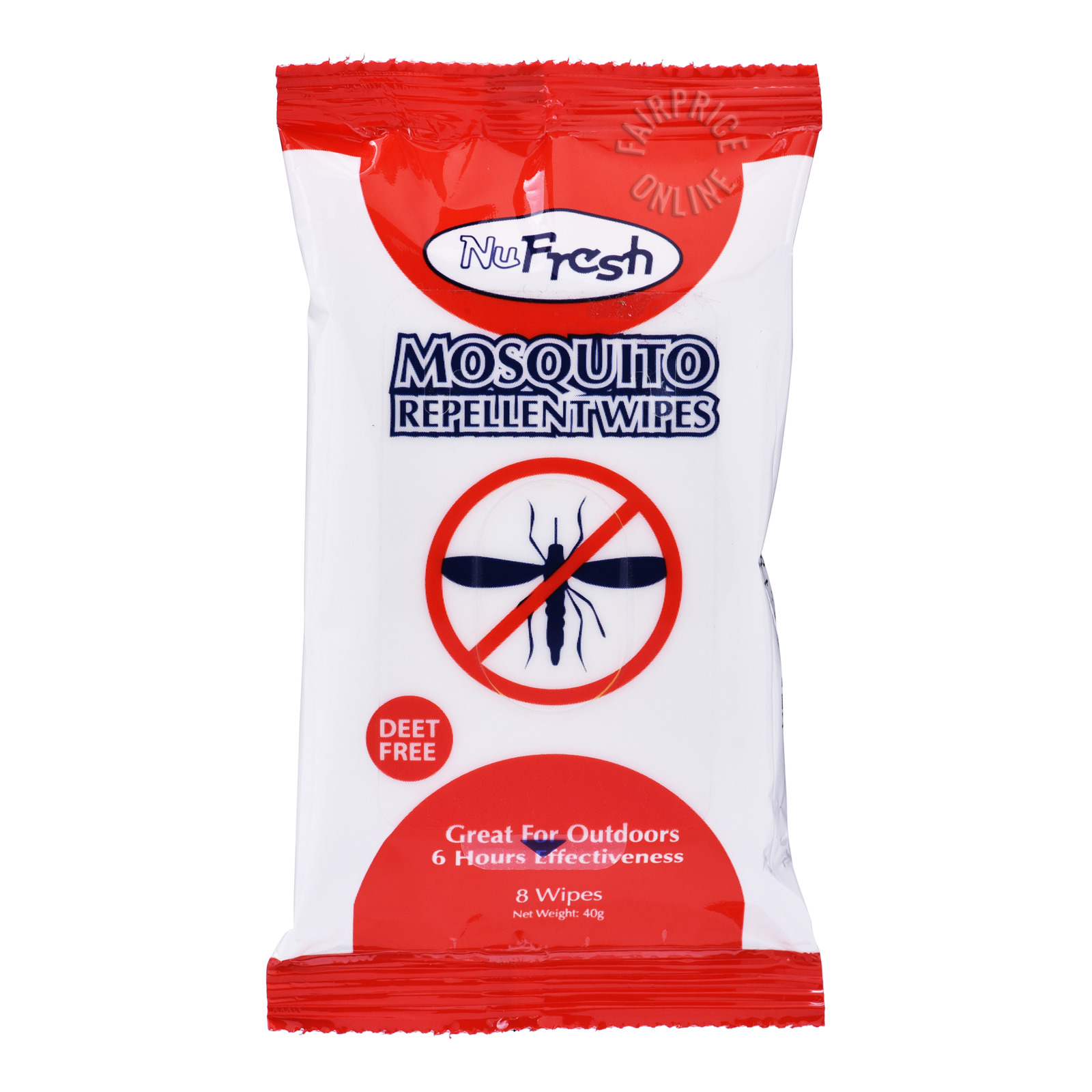 NuFresh Mosquito Repellent Wipes