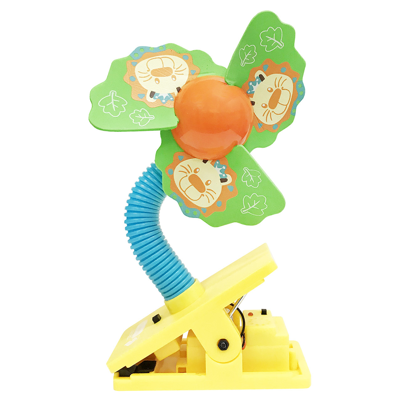lucky-baby-mini-safety-clip-on-fan-w-ultrasonic-mosquito-repellent-lion