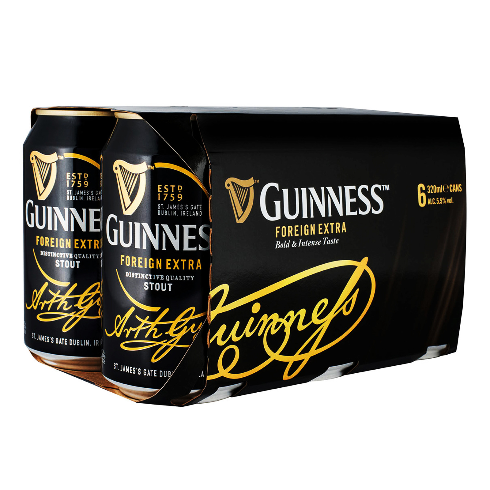 Guinness Can Beer - Foreign Extra Stout