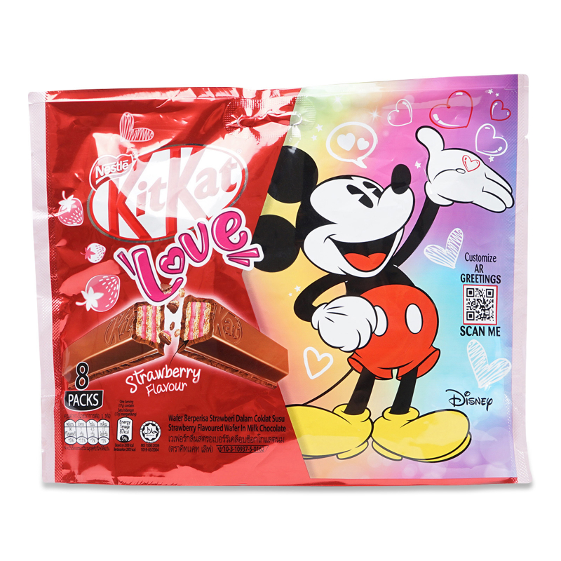 Kit Kat Mickey Love Sharebag