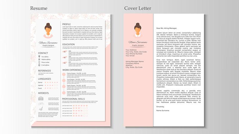 personalized resume and cover letter