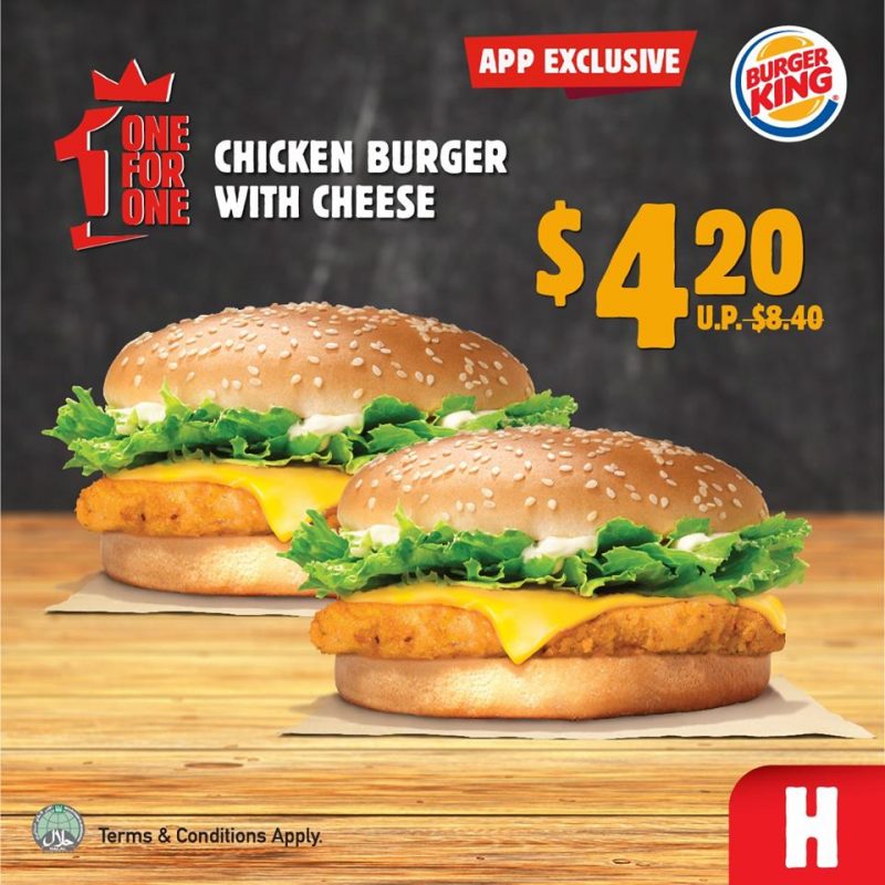 Enjoy 1-FOR-1 Burger King Deals From Now Till 31 Dec 2020 | MoneyDigest.sg