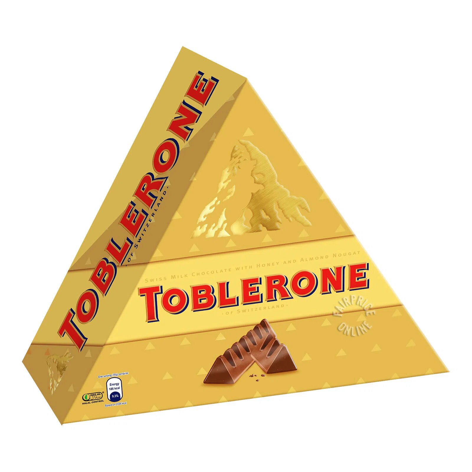 Toblerone Chocolate Bar - Milk (Pyramid)