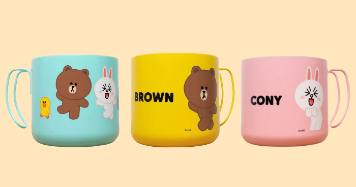 line friends cony mug