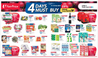 FairPrice 4 days must-buys 11 Feb 2021