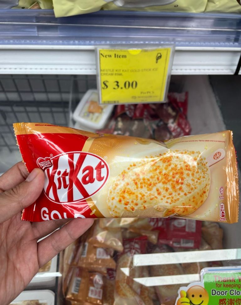 Kit Kat Gold Ice Cream Now Available At Sheng Siong Supermarkets Moneydigestsg 0784