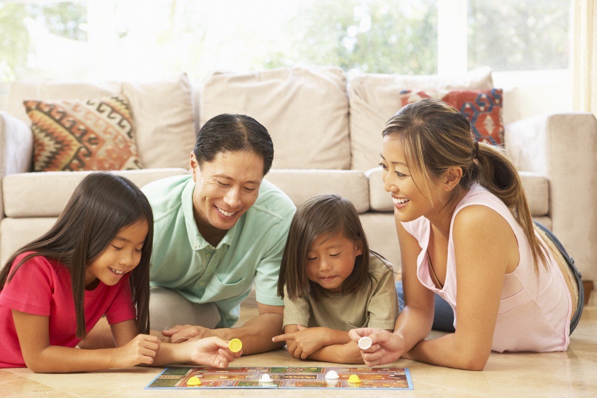 a-family-playing-board-games