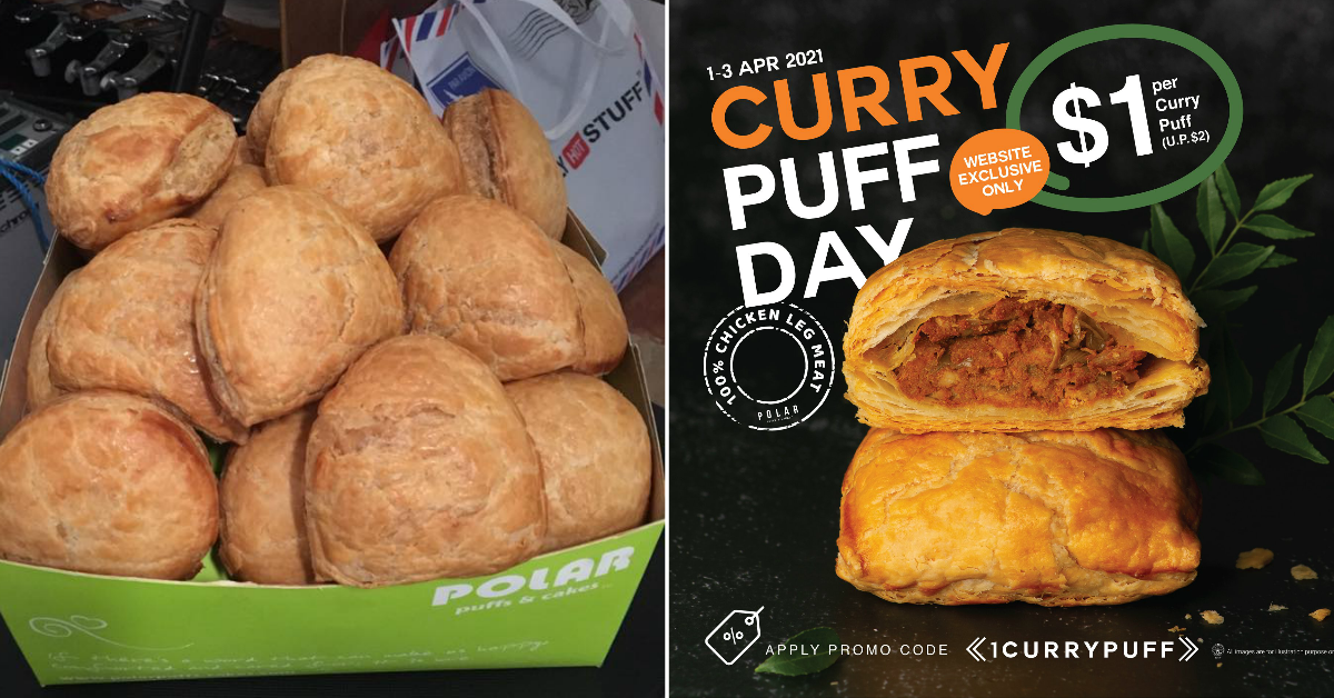 Polar Curry Puffs Going For $1 Each When You Order A Set From 1 - 3 April 2021