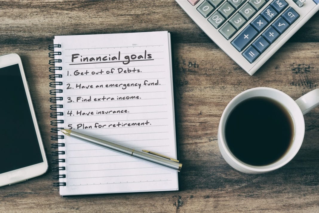 financial-goals-on-a-notebook