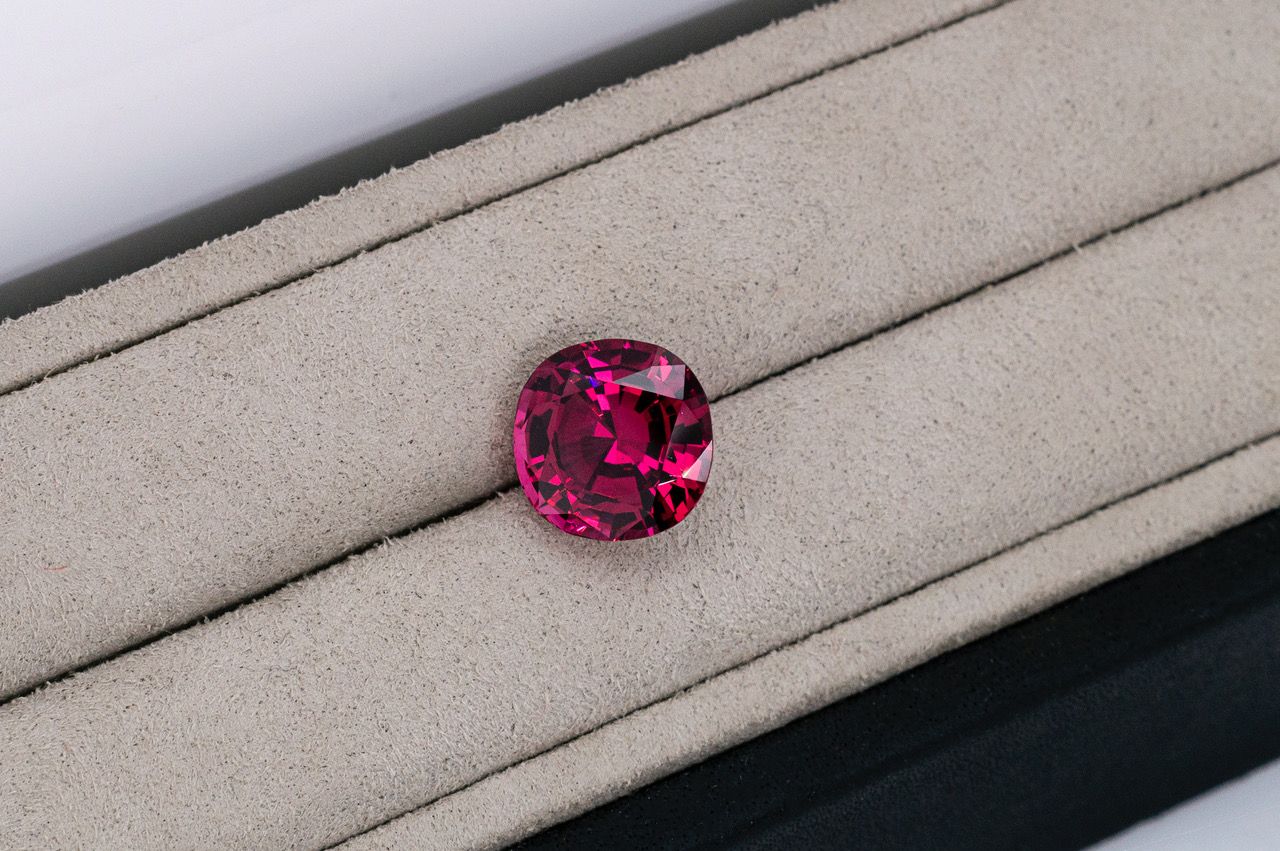 A very rare 10.5-carat Mahenge spinel from Tanzania