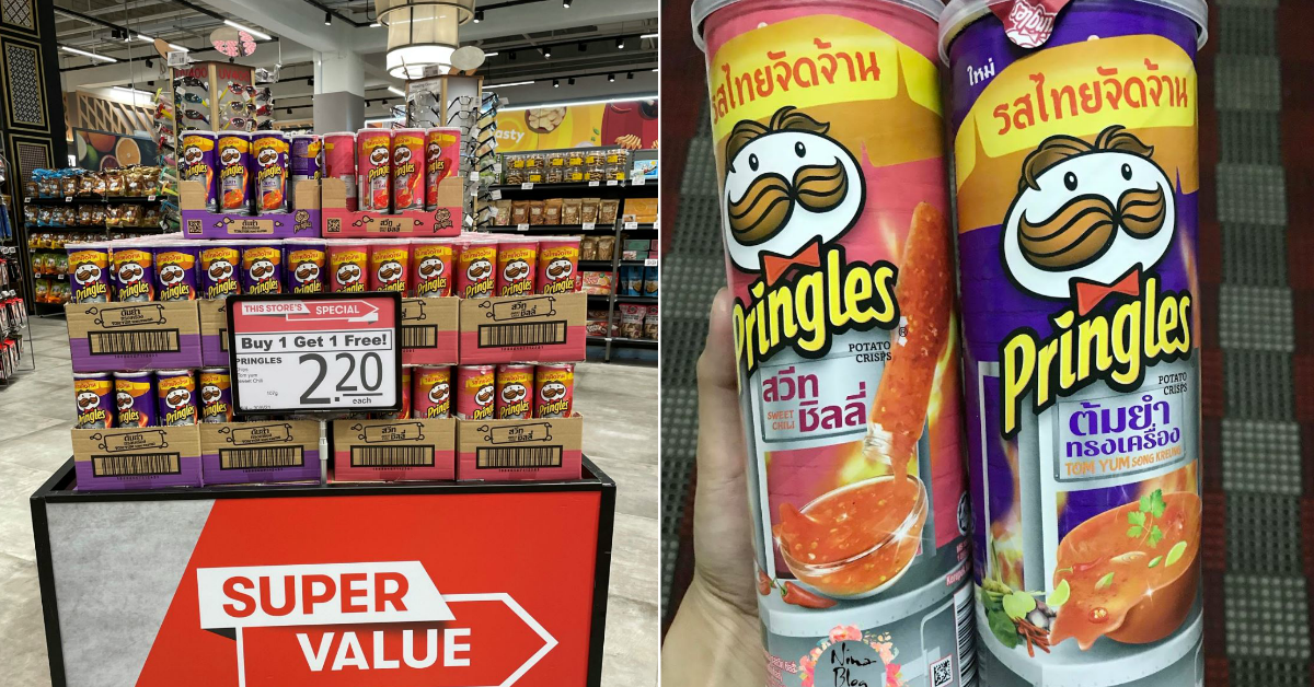 FairPrice VivoCity has 1-for-1 Pringles Potato Chips at $2.20 from now till 30 Jun 21