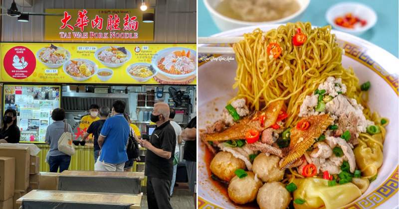 Famous Tai Wah Pork Noodle Now Opened At Bedok Central, Price Cheaper ...