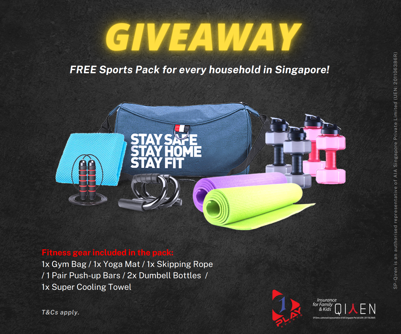 FREE Sports Pack for every household in Singapore!