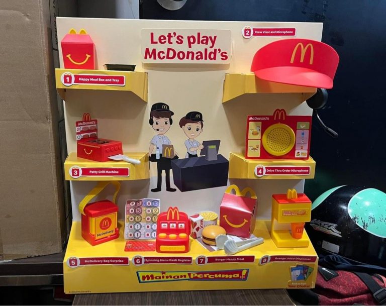 New Happy Meal® Toys Let Your Child Role Plays A McDonald's Service ...